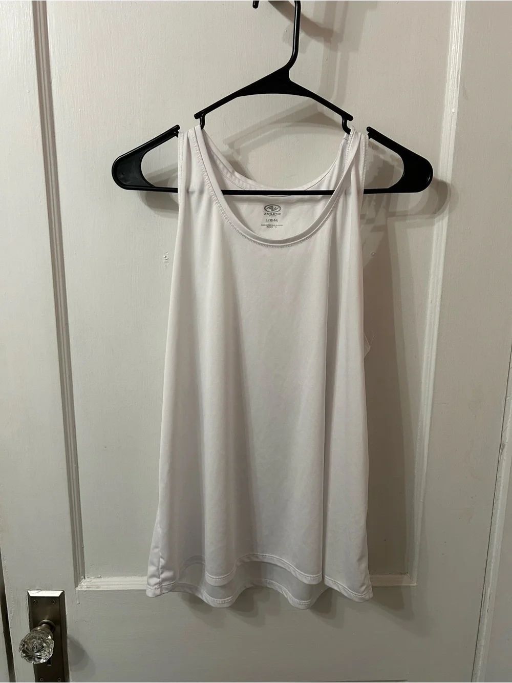 Athletic Works White Performance Tank Top